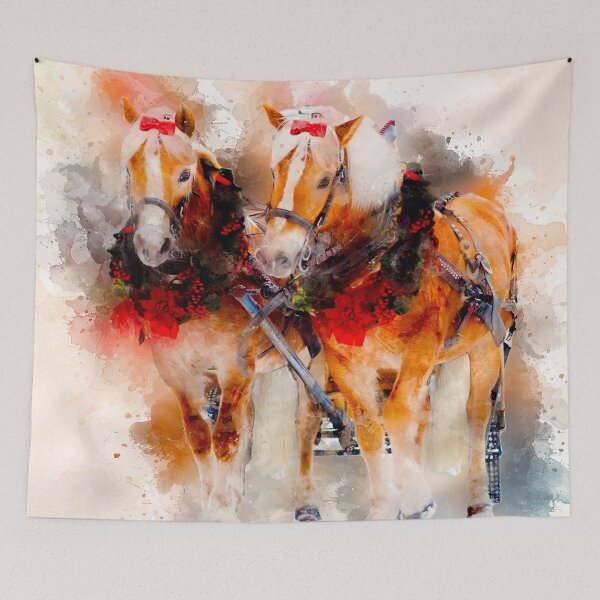 Item preview, Haflinger Lovers: Haffy Holidays! designed and sold by horseymj1.
