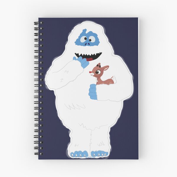 Item preview, Classic Christmas Abominable Snowman with Rudolph © GraphicLoveShop designed and sold by Graphic Love Shop.