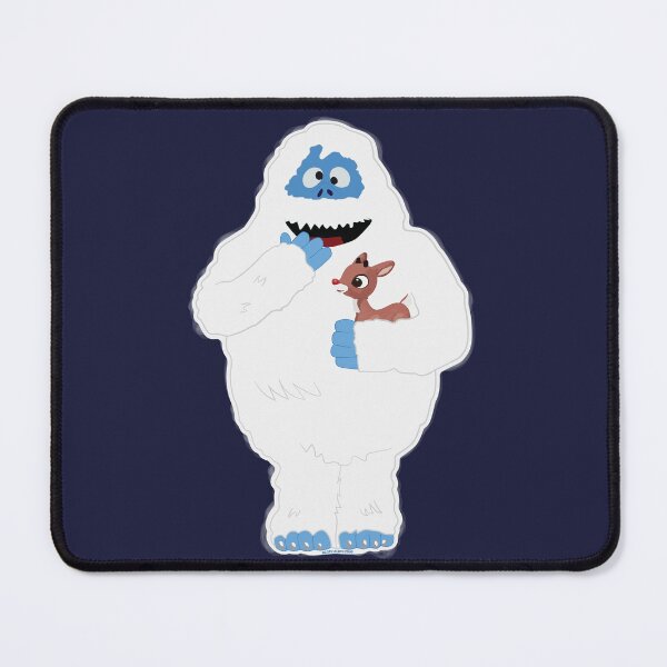 Item preview, Classic Christmas Abominable Snowman with Rudolph © GraphicLoveShop designed and sold by Graphic Love Shop.