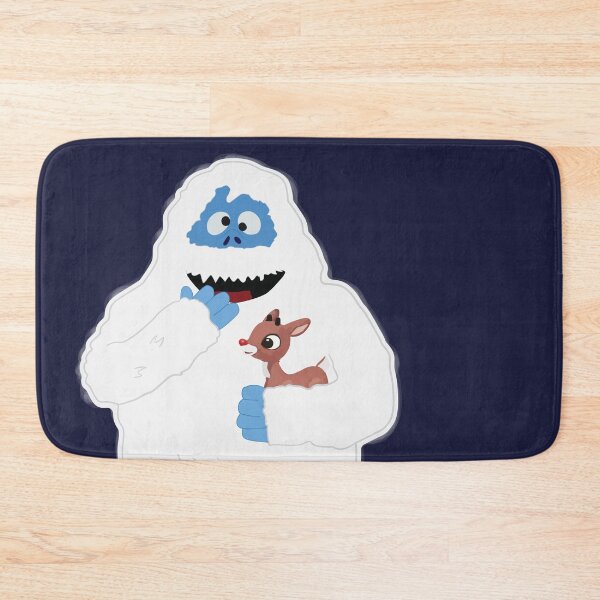 Item preview, Classic Christmas Abominable Snowman with Rudolph © GraphicLoveShop designed and sold by Graphic Love Shop.