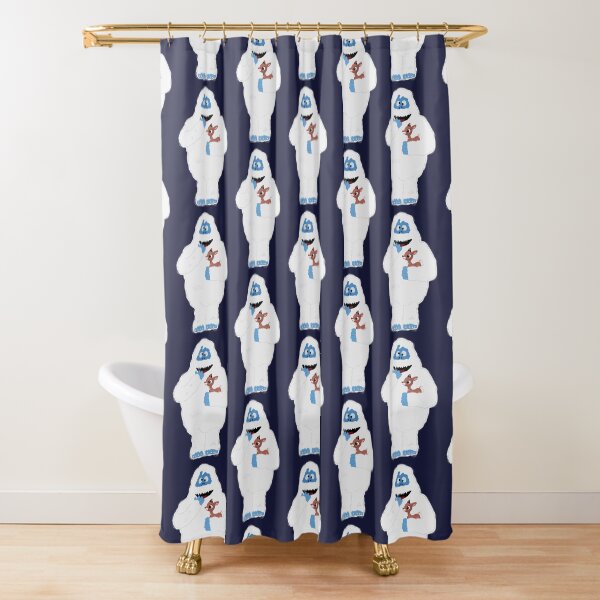 Item preview, Classic Christmas Abominable Snowman with Rudolph © GraphicLoveShop designed and sold by Graphic Love Shop.