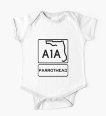 A1A - Parrothead - Florida Baby Body Kurzarm
