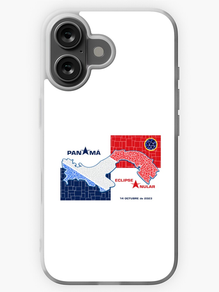 Thumbnail 1 of 5, iPhone Case, Panama Annular Eclipse 2023 designed and sold by Eclipse2024.