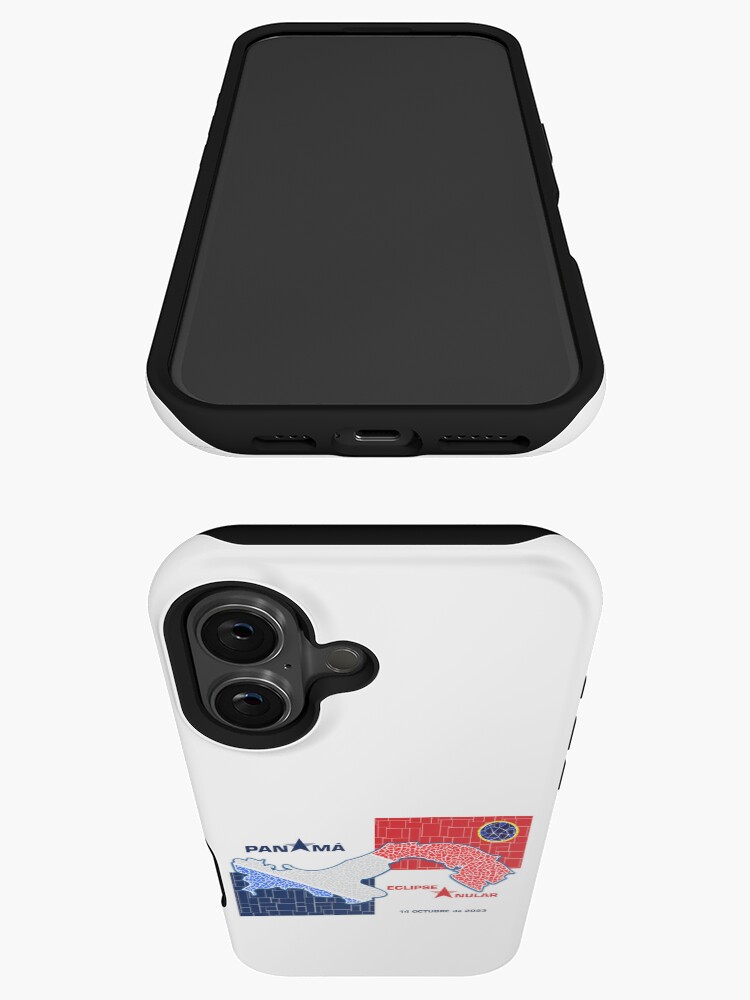 Thumbnail 3 of 4, iPhone Case, Panama Annular Eclipse 2023 designed and sold by Eclipse2024.