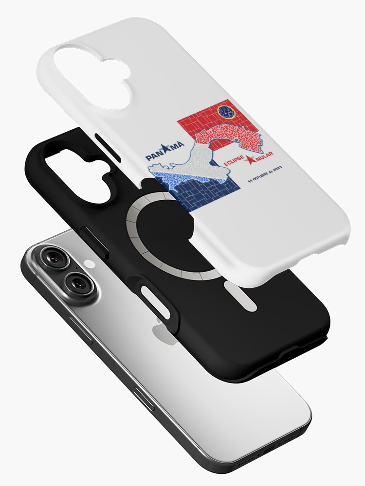 Thumbnail 2 of 4, iPhone Case, Panama Annular Eclipse 2023 designed and sold by Eclipse2024.