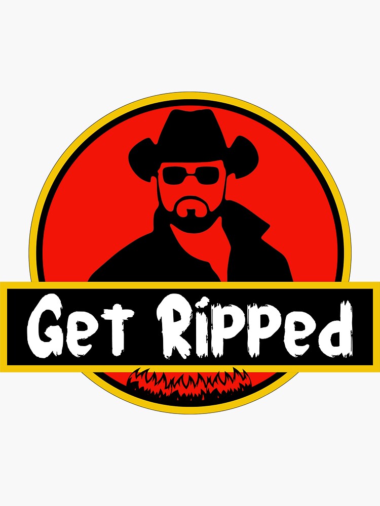 "Get Ripped Rip Wheeler from Yellowstone Dutton Ranch Logo Car Truck