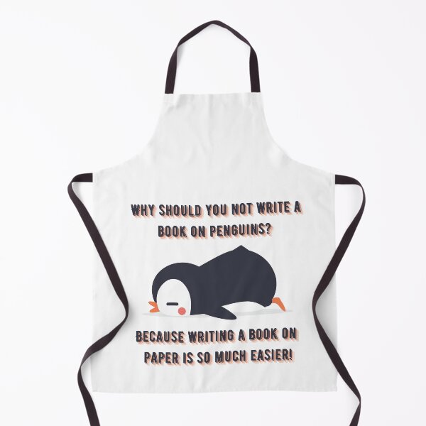 Item preview, Why should you not write a book on penguins? designed and sold by AR-Daydreams.