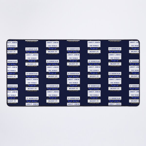 Item preview, If Jesus was Truly the Reason for this Season - Navy Blue designed and sold by TheReporter1.