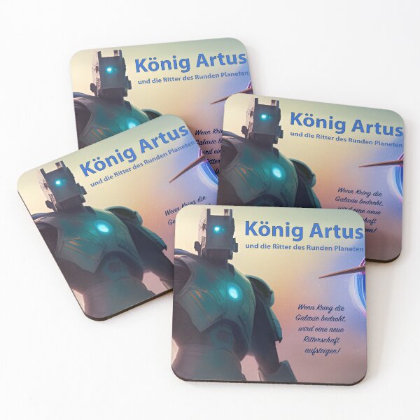 Item preview, PUMP Series Two "King Arthur and the Knights of the Round Planet" (2028) designed and sold by ToxicHoney.