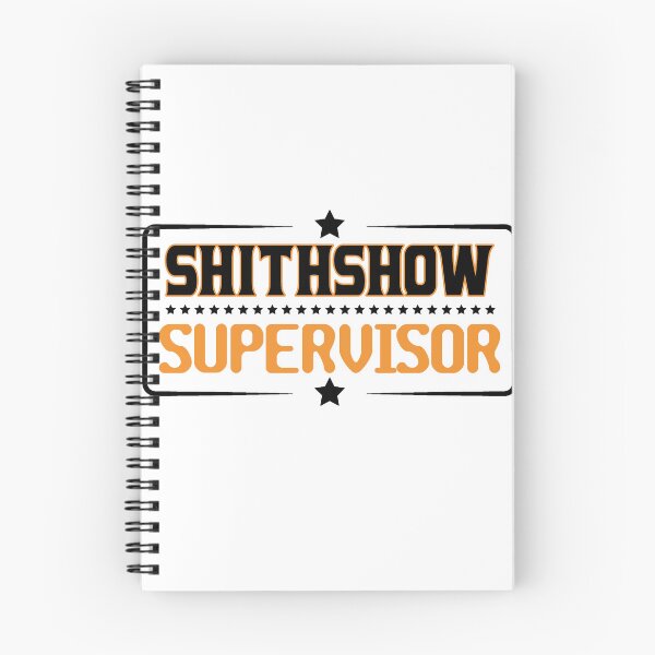 Item preview, Shitshow Supervisor Black designed and sold by RepublicOfFire.