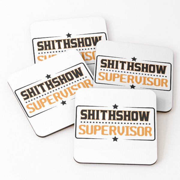 Item preview, Shitshow Supervisor Black designed and sold by RepublicOfFire.