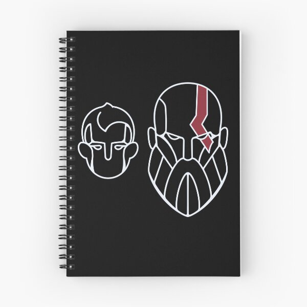 Item preview, Kratos and Atreus designed and sold by Nora-Tandy.