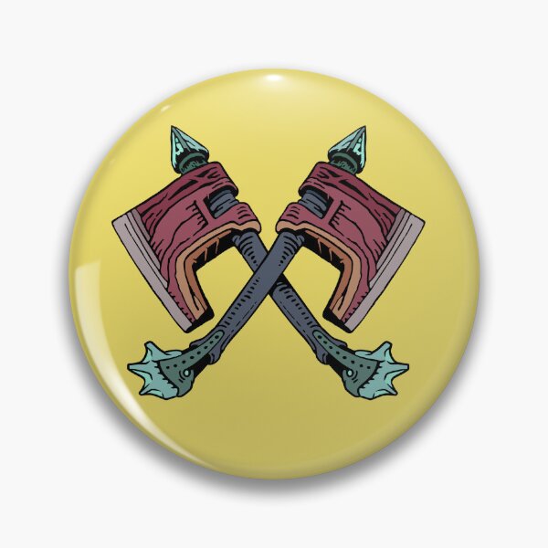 Item preview, Dual Axes designed and sold by SkinnysComics.