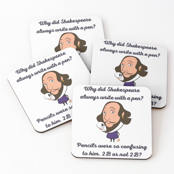 Item preview, Why did Shakespeare always write with a pen? designed and sold by AR-Daydreams.