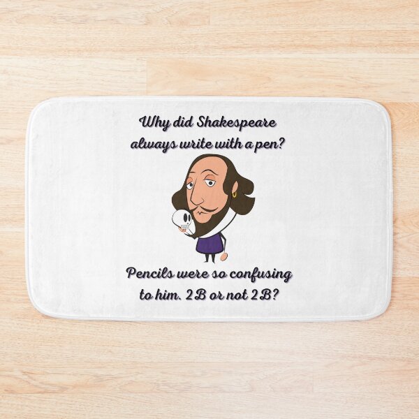 Item preview, Why did Shakespeare always write with a pen? designed and sold by AR-Daydreams.