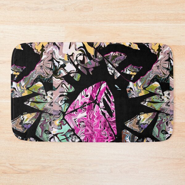 Item preview, Snowboarder brick abstract graffiti  designed and sold by TipTopTapo.
