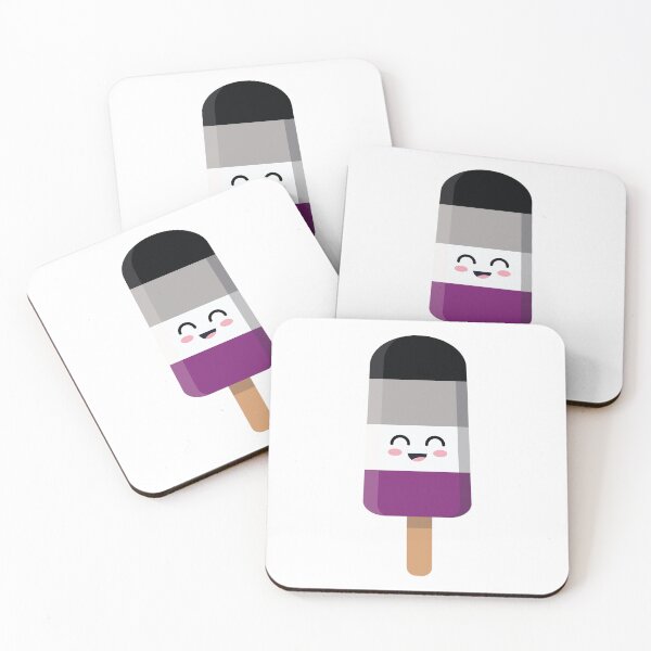 Item preview, Asexual Pride Ice Cream Aro Ace Flag designed and sold by Queer Pride Shop.