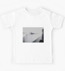 Lady looking at man Analog 35mm black and white lomo film photo Kids Tee