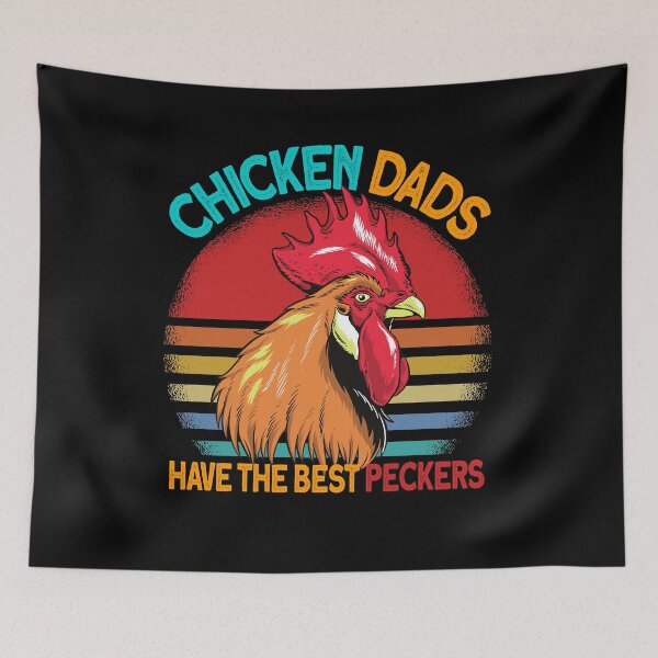 Item preview, chicken dads have the best peckers vintage chicken designed and sold by Ibu83.