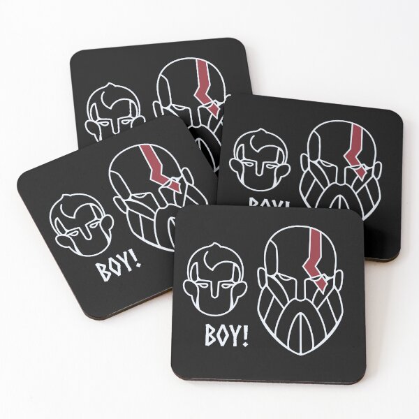Item preview, Kratos and Atreus designed and sold by Nora-Tandy.