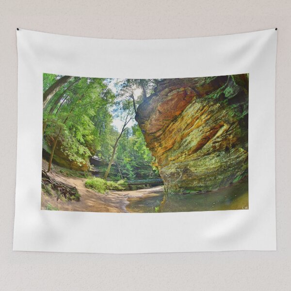 Item preview, Old Man's Gorge Trail Hocking Hills Ohio designed and sold by LisaWootenPhoto.