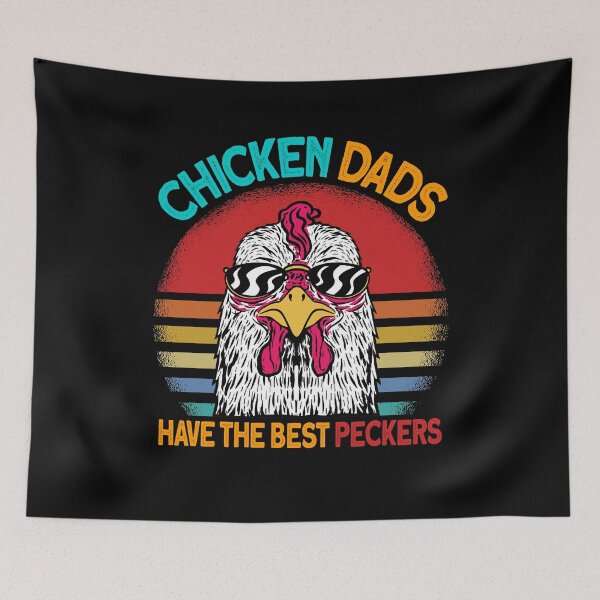 Item preview, chicken dads have the best peckers vintage chicken designed and sold by Ibu83.