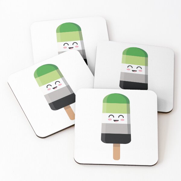 Item preview, Aromantic Ice Cream Aro Pride designed and sold by Queer Pride Shop.
