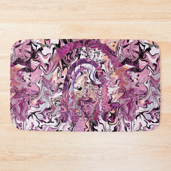 Item preview, Abstract modern glitch artwork pink designed and sold by TipTopTapo.