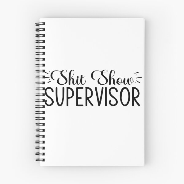 Item preview, Shitshow Supervisor Black designed and sold by RepublicOfFire.