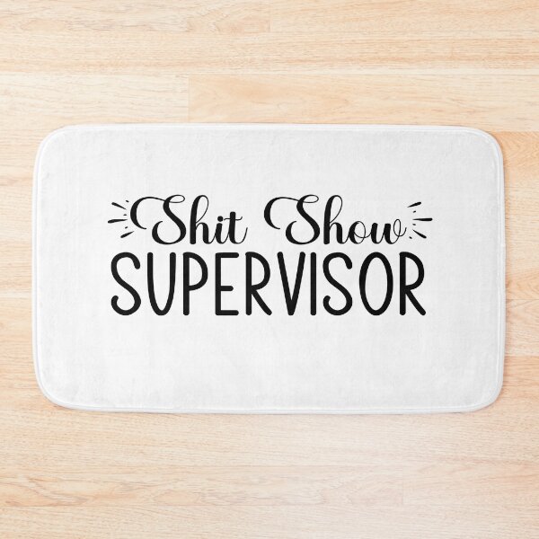 Item preview, Shitshow Supervisor Black designed and sold by RepublicOfFire.