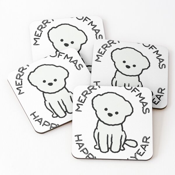 Item preview, Christmas Dog Lover Pun Merry Woofmas Punny Puppy Pet Gift designed and sold by cypressfresh.