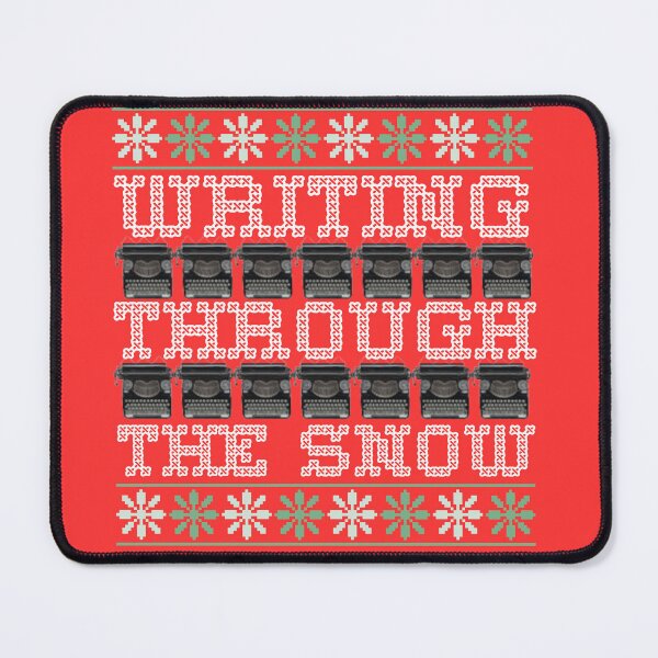Item preview, Writing Through The Snow Writers Ugly Christmas Sweater designed and sold by davestees506.