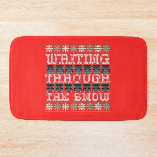 Item preview, Writing Through The Snow Writers Ugly Christmas Sweater designed and sold by davestees506.