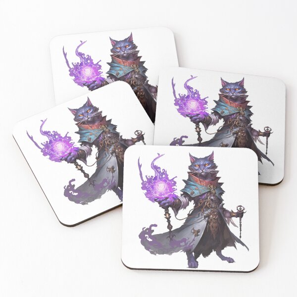Item preview, Meet Necromancer Cat!  – Dungeons and Dragons Style Merchandise (No Background) designed and sold by GeekPsychology.