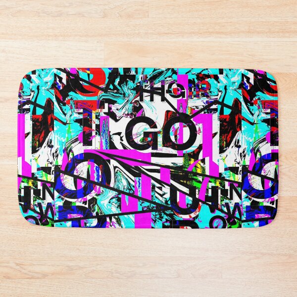 Item preview, Chaotic Abstract glitch artwork vibrant  designed and sold by TipTopTapo.