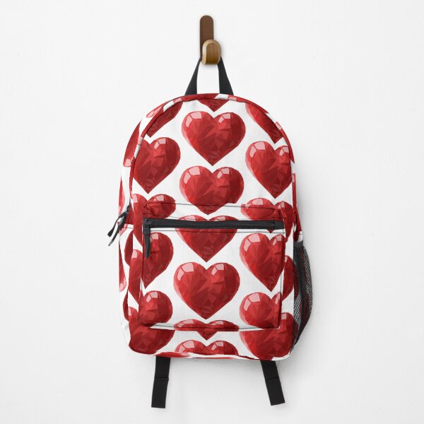 Item preview, Geometric Red Heart designed and sold by Feather n' Ink.
