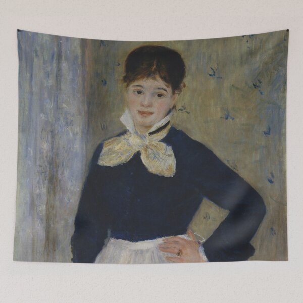 Item preview, Young Woman (La Servante) | Auguste Renoir | 1875 Impressionism Art designed and sold by CJET.