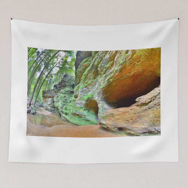 Item preview, The Caves At Old Man's Gorge Trail Hocking Hills Ohio designed and sold by LisaWootenPhoto.