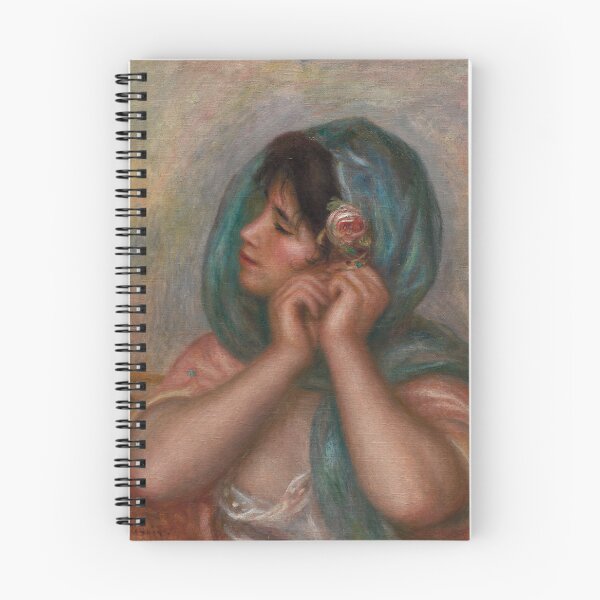 Item preview, Young Woman Arranging Her Earring | Pierre-Auguste Renoir | 1905 Impressionism Art designed and sold by CJET.