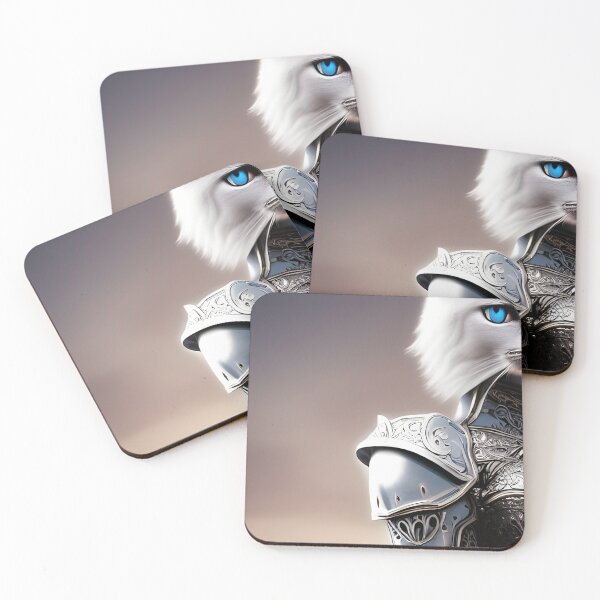 Item preview, knight cat designed and sold by Cyber Pulse.