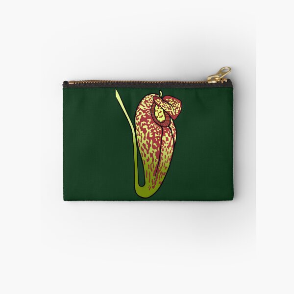 Item preview,  Nepenthes Aristolochioides Carnivorous Pitcher Plant on Dark Green designed and sold by NepenthesArt.