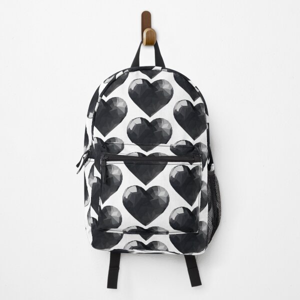 Item preview, Geometric Black Heart designed and sold by Feather n' Ink.