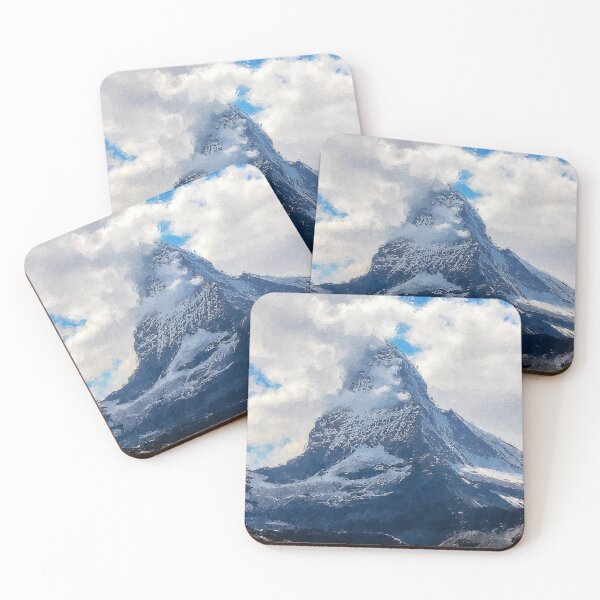 Item preview, Matterhorn Mountain Switzerland Zermatt, Matterhorn Mountain Swiss Alps, Zermatt Town Matterhorn Oil Paint, Switzerland Highest Peak designed and sold by Paintcorner.