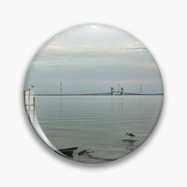 Item preview, Great Blue Heron Crabbing at Low Tide designed and sold by ShorelineImages.