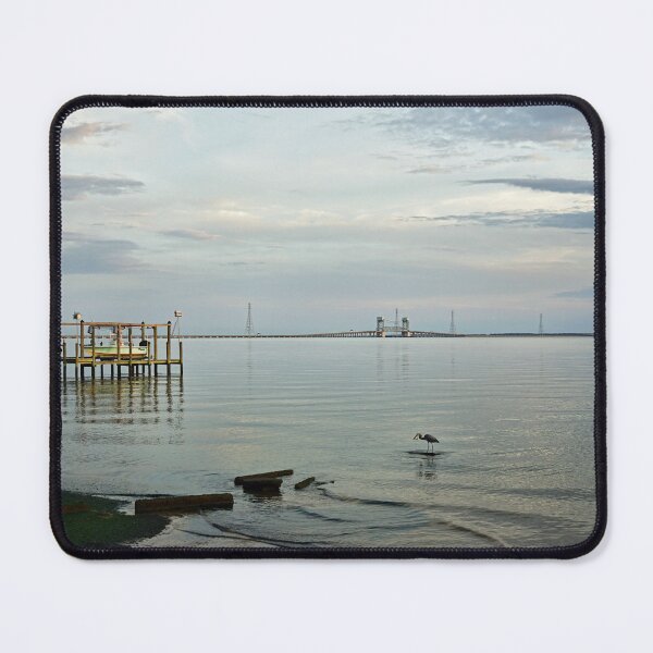 Item preview, Great Blue Heron Crabbing at Low Tide designed and sold by ShorelineImages.