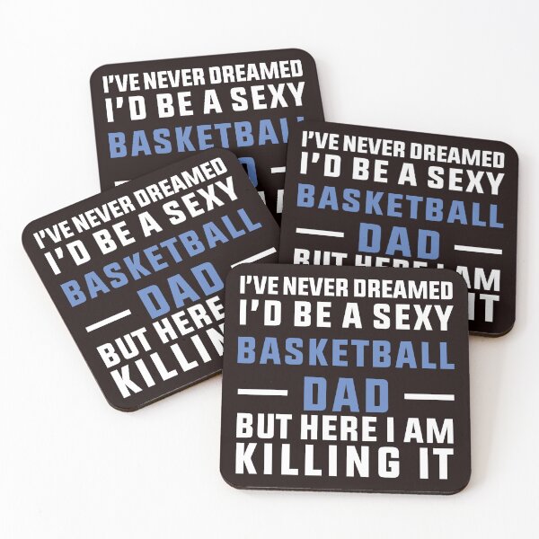 Item preview, Sexy Basketball Dad, Funny Basketball designed and sold by Aerial Addicts.