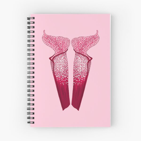 Item preview, Sarracenia Rubra Trumpet Pitchers on Pink designed and sold by NepenthesArt.