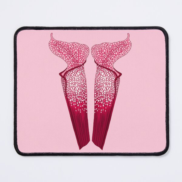Item preview, Sarracenia Rubra Trumpet Pitchers on Pink designed and sold by NepenthesArt.