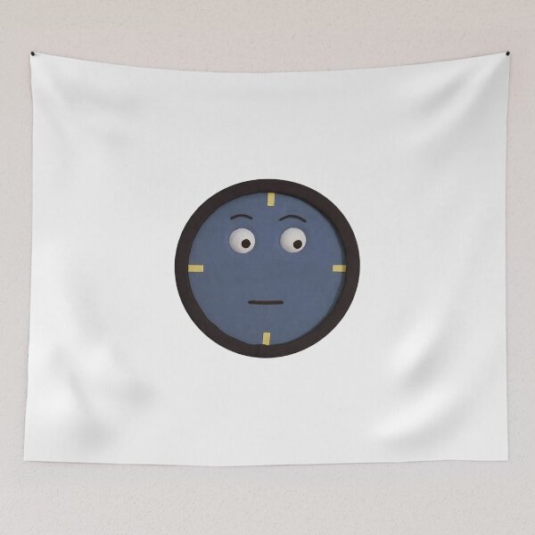 Item preview, Don't Hug Me I'm Scared Clock (no hands) designed and sold by observation.