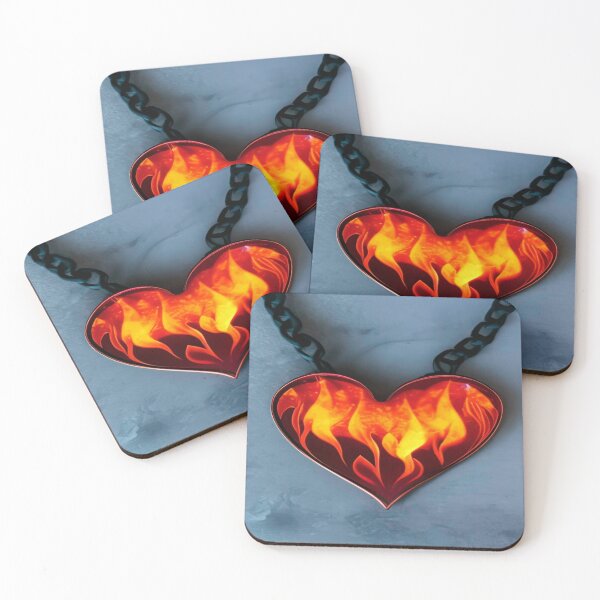Item preview, Fire heart designed and sold by ZvezdanArt.